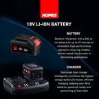 RUPES BigFoot HLR21 iBrid | Tool Only | FREE 5hr POLISHING CLASS w/PURCHASE