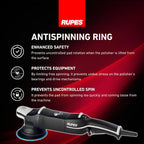 RUPES BigFoot LHR15 Mark V | Combo Kit | FREE 5hr POLISHING CLASS w/PURCHASE