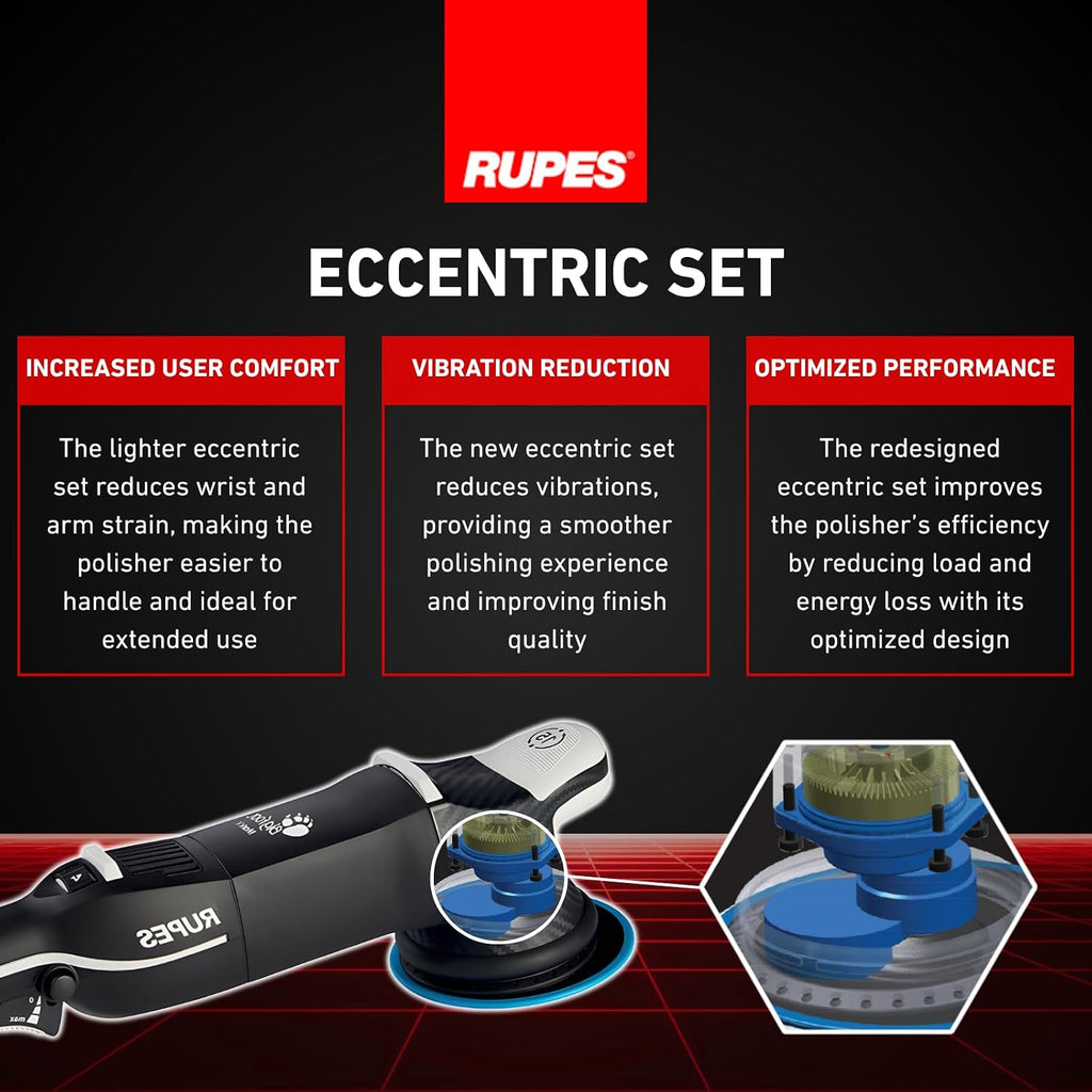 RUPES BigFoot LHR15 Mark V | Combo Kit | FREE 5hr POLISHING CLASS w/PURCHASE