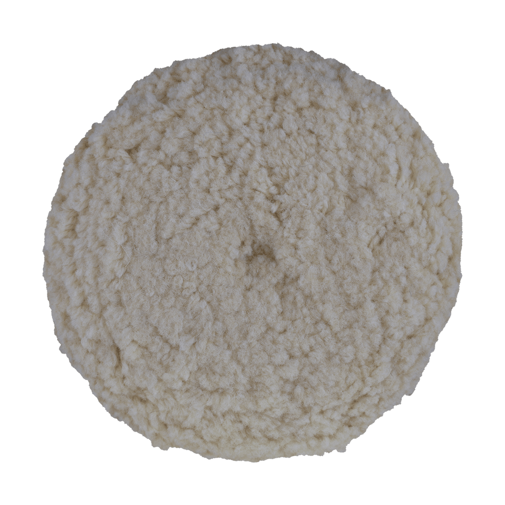 7502G - 7.5" 100% Natural Wool (4 Ply Twist) Grip Wool Pad - Cutting