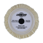 7503GT - 7.5" 100% Natural Wool (4 Ply Twist) Grip Wool Pad with Center Tee - Cutting