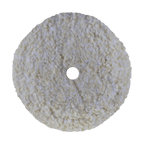 7503MP - 7.5" Blend & 100% Natural Wool (4 Ply Twist) Bolt-On Wool Pad - Heavy Cutting