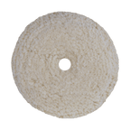 7503N - 7.5" 100% Natural Wool (4 Ply Twist) Bolt-On Wool Pad - Cutting