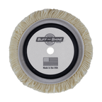 752R - 7.5" 100% Natural Wool (4 Ply Twist) Grip Wool Pad with Center Ring - Cutting