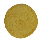753RY - 7.5" Yellow Wool Blend (4 Ply Twist) Grip Wool Pad with Center Ring - Polishing