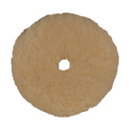 7550G - 7.5" Yellow Knitted Wool Blend Grip Wool Pad - Polishing