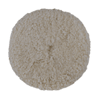 802SP - 8" 100% Natural Wool (4 Ply Twist) Double Sided Wool Pad - Cutting