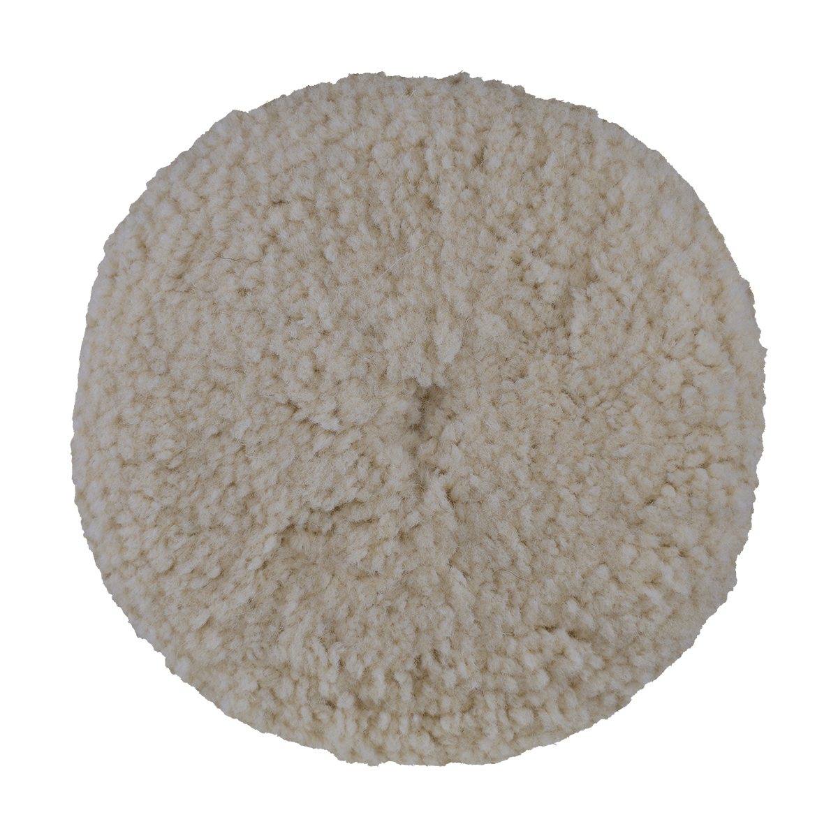 802SP - 8" 100% Natural Wool (4 Ply Twist) Double Sided Wool Pad - Cutting
