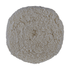 803NY - 8" 100% Natural Wool / Yellow Wool Blend (4 Ply Twist) Double Sided Wool Pad - Cutting/Polishing