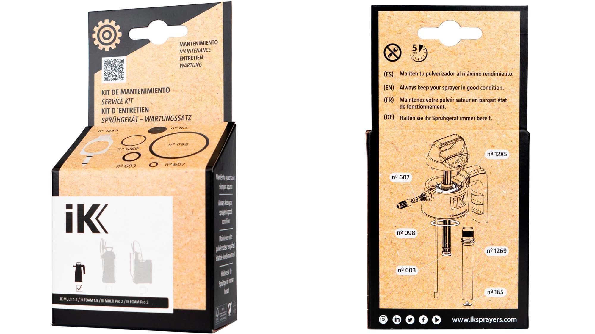 IK MULTI-FOAM 1.5 - PRO 2 maintenance kit