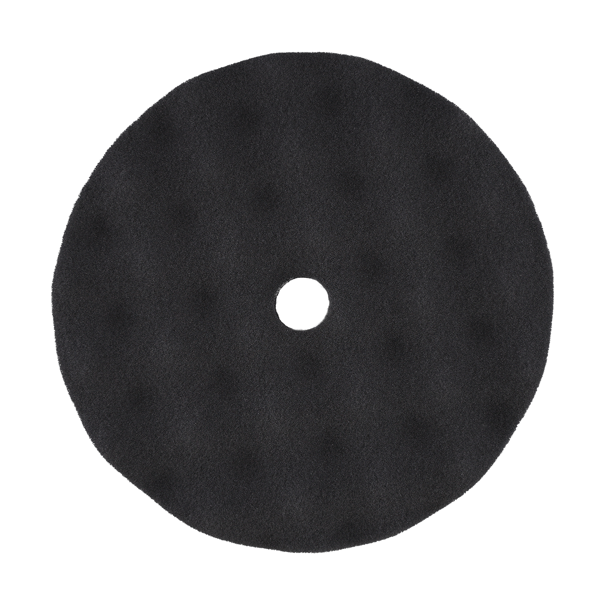 820FBW - 8" Black Soft Convoluted Foam Pad - Final Finishing