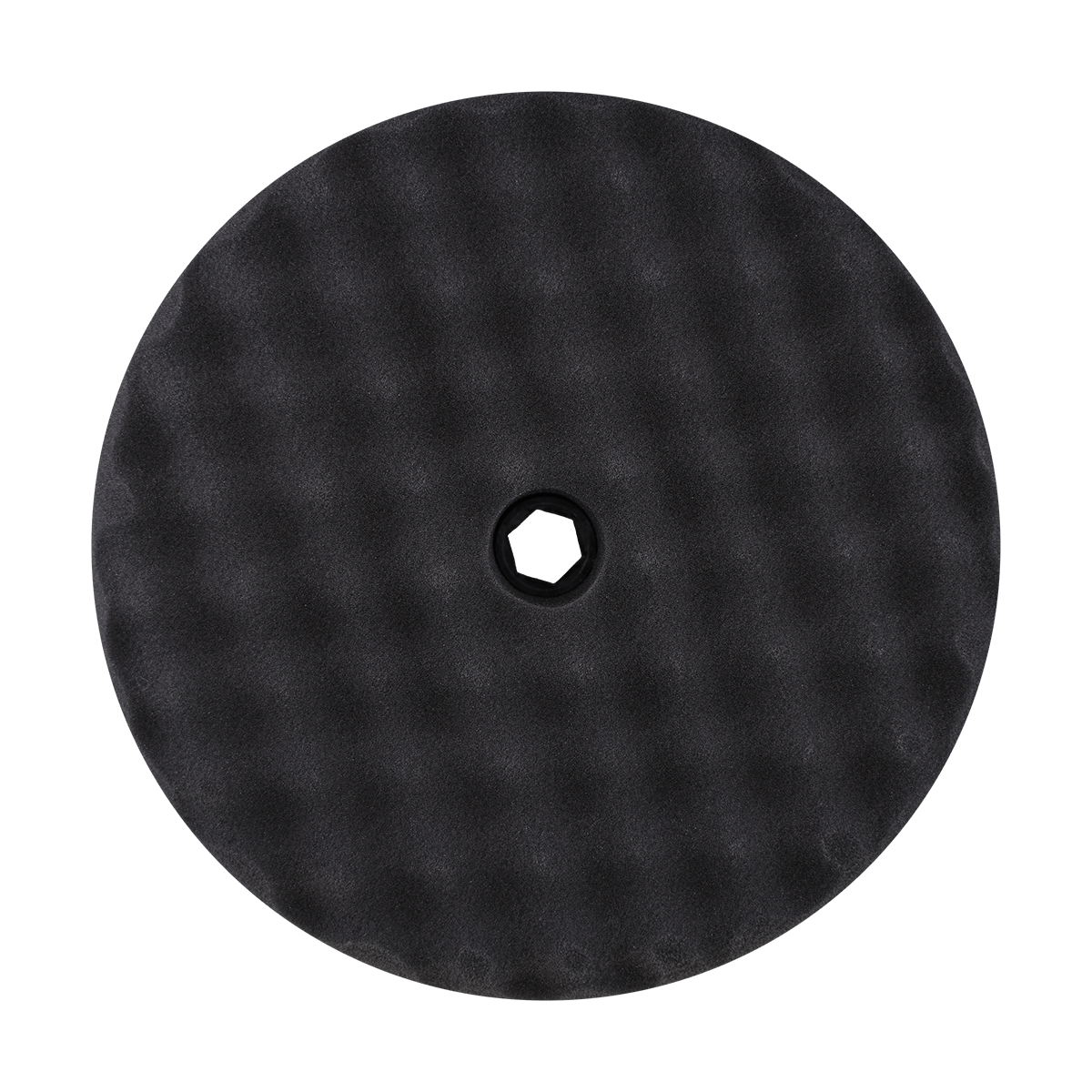 820SP - 8" Black Foam Double Sided Snap Pad - Final Finishing