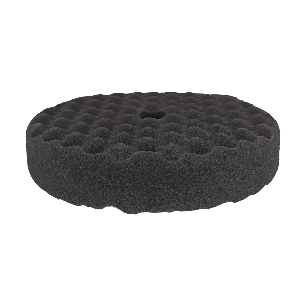 820SP - 8" Black Foam Double Sided Snap Pad - Final Finishing