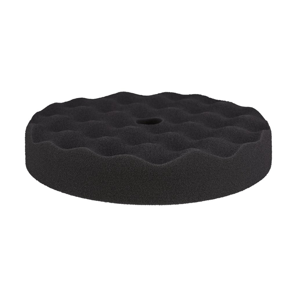 820WG - 8" Black Soft Convoluted Foam Pad - Final Finishing