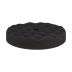 820WG - 8" Black Soft Convoluted Foam Pad - Final Finishing