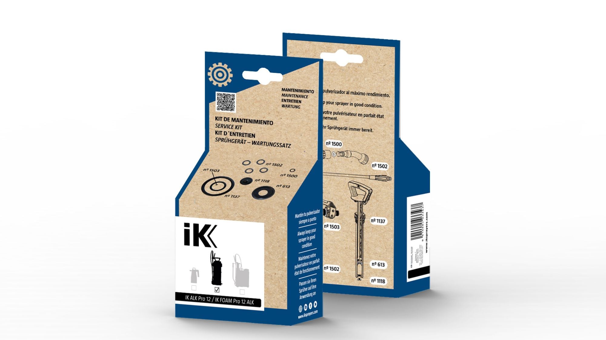 Maintenance kits IK ALK Pro 12/FOAM Pro 12 ALK