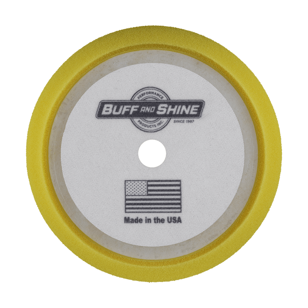 830WG - 8" Yellow Soft Convoluted Foam Pad - Cutting