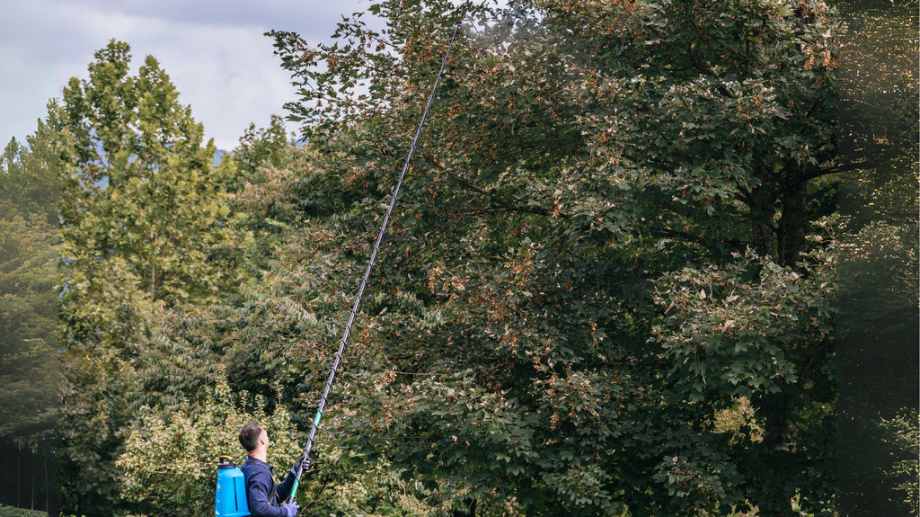 5.4 m / 17,7 feet Telescopic lance