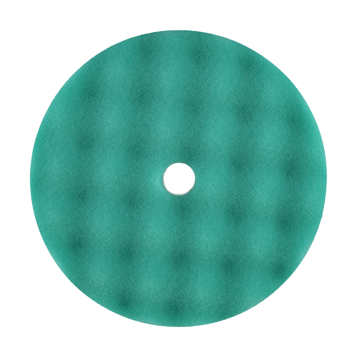 840WG - 8" Green Soft Convoluted Foam Pad - Medium Cut