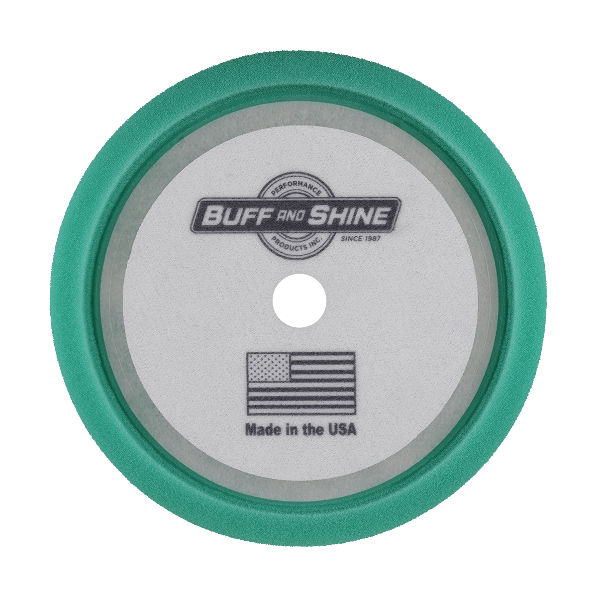 840WG - 8" Green Soft Convoluted Foam Pad - Medium Cut