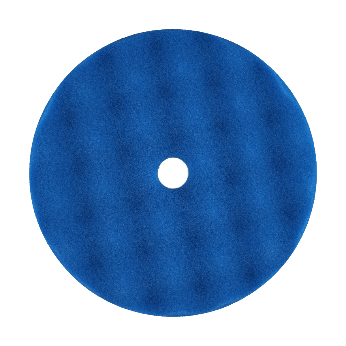 850WG - 8" Blue Soft Convoluted Foam Pad - Polishing