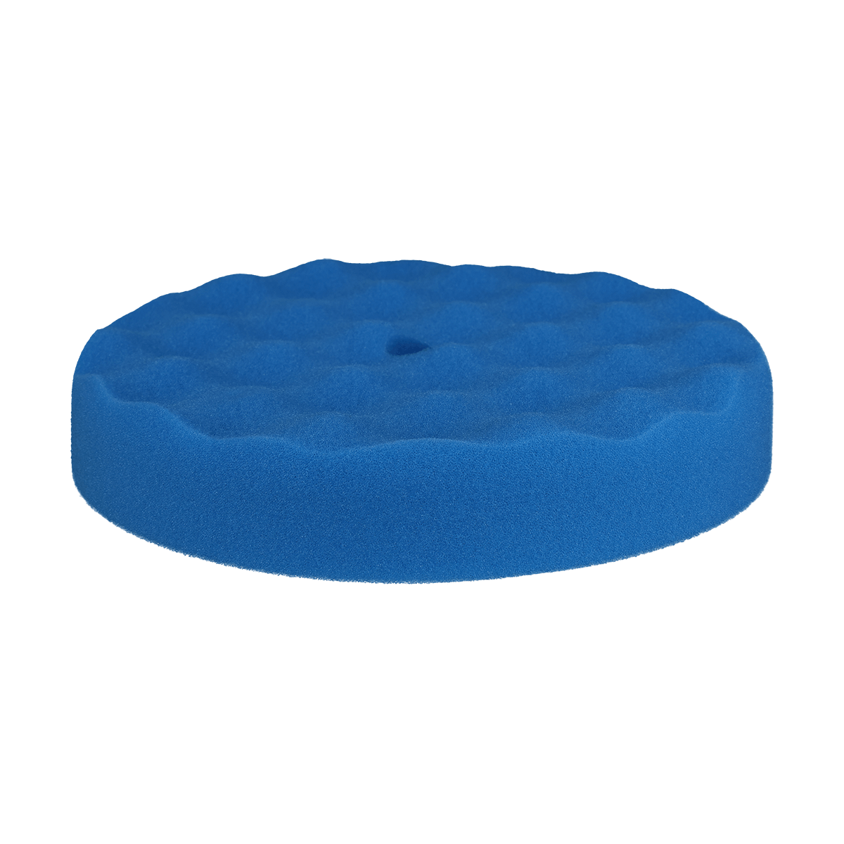 850WG - 8" Blue Soft Convoluted Foam Pad - Polishing