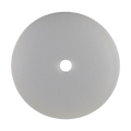 8529G - 8" White Soft Curved Edge Foam Pad - Final Finishing