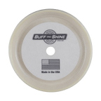8529G - 8" White Soft Curved Edge Foam Pad - Final Finishing