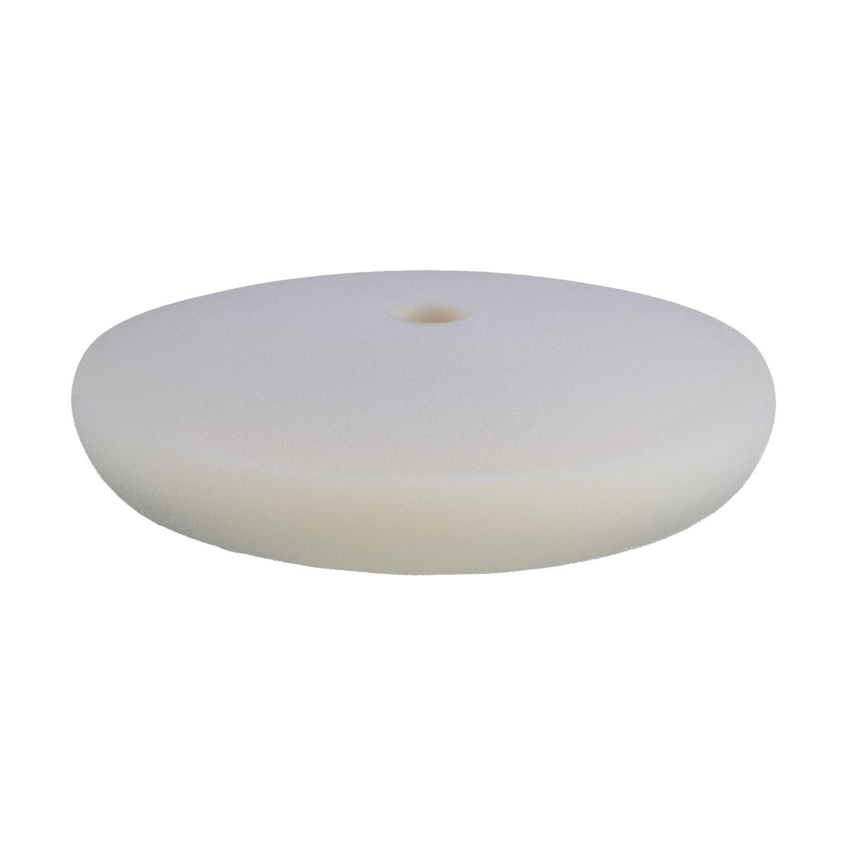 8529G - 8" White Soft Curved Edge Foam Pad - Final Finishing