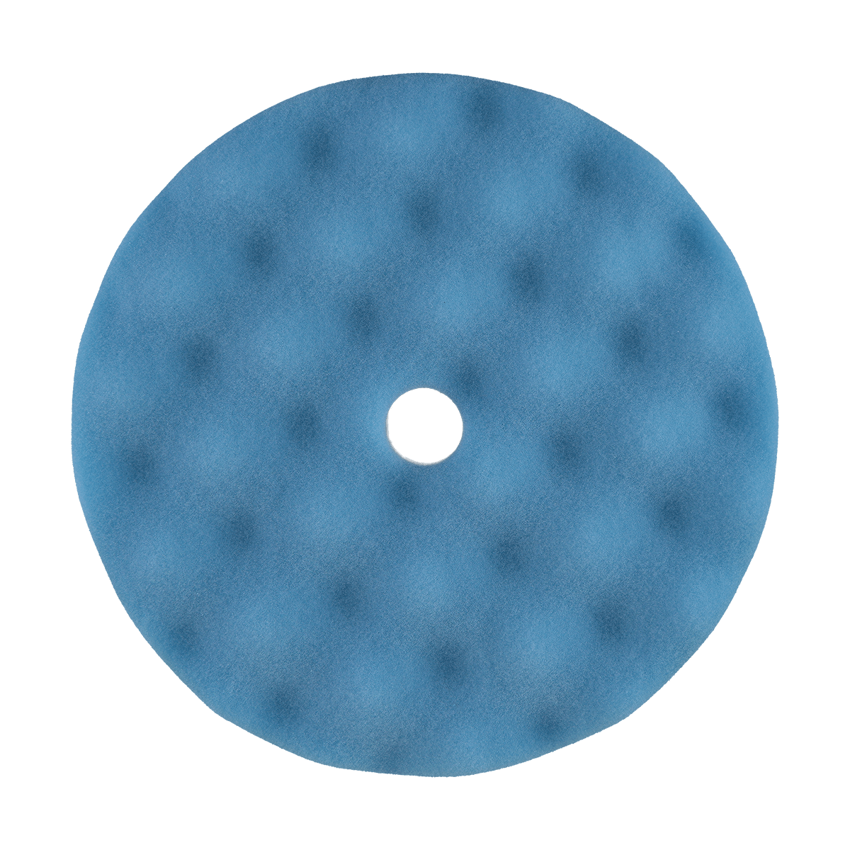 852FBW - 8" Baby Blue Soft Convoluted Foam Pad - Ultimate Finish