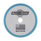 852FBW - 8" Baby Blue Soft Convoluted Foam Pad - Ultimate Finish