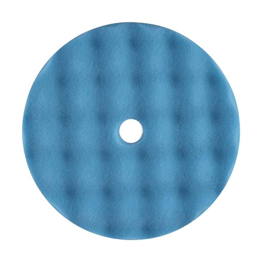 852WG - 8" Baby Blue Soft Convoluted Foam Pad - Ultimate Finish