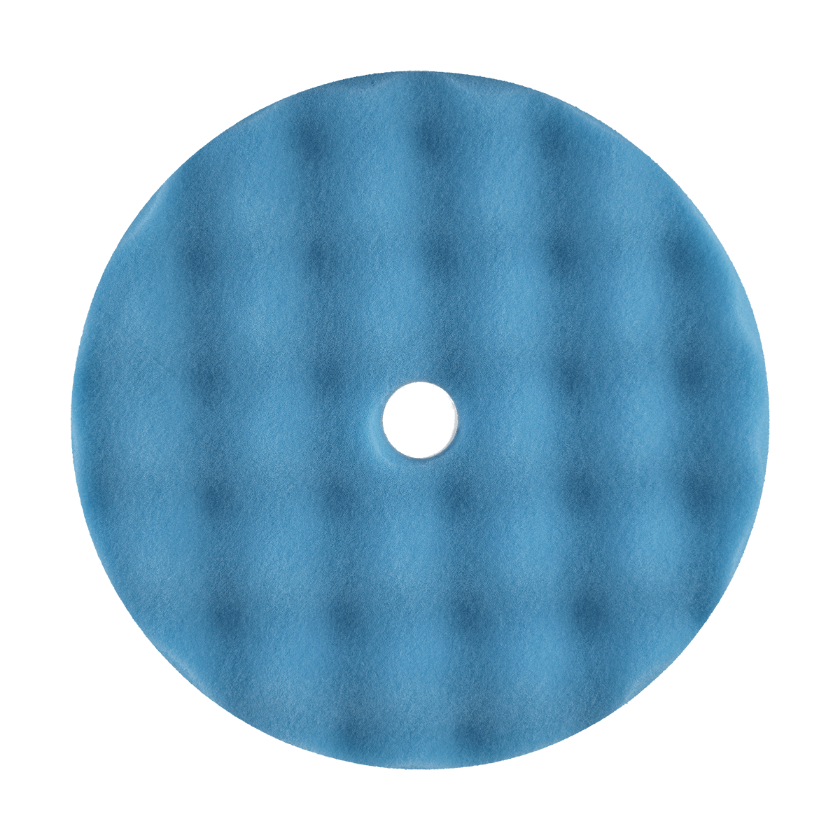 852WG - 8" Baby Blue Soft Convoluted Foam Pad - Ultimate Finish