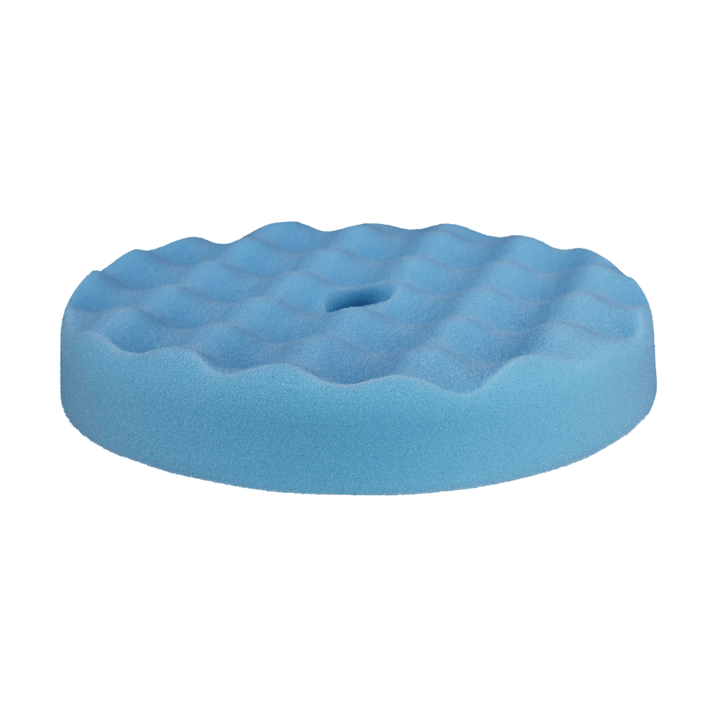 852WG - 8" Baby Blue Soft Convoluted Foam Pad - Ultimate Finish