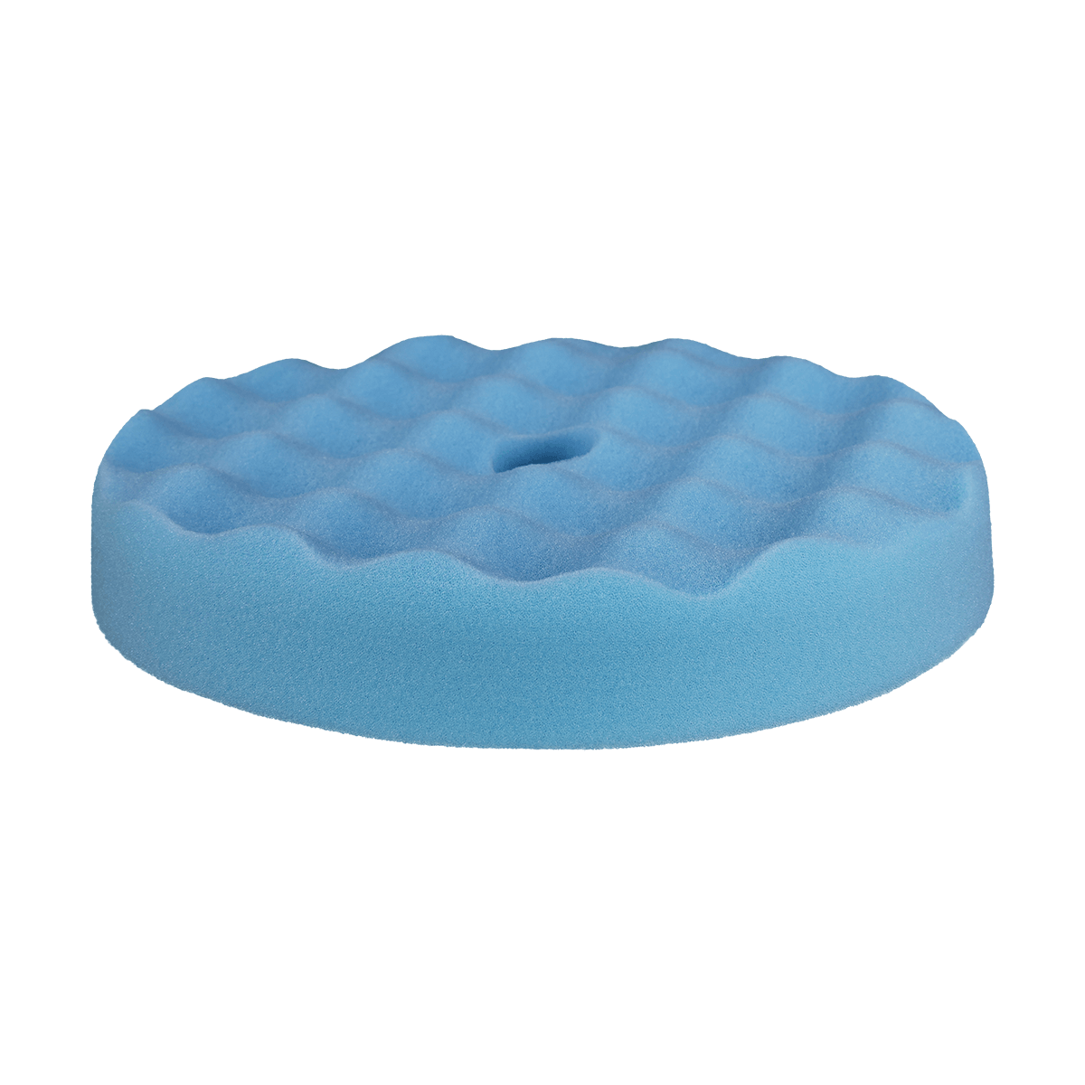 852WG - 8" Baby Blue Soft Convoluted Foam Pad - Ultimate Finish