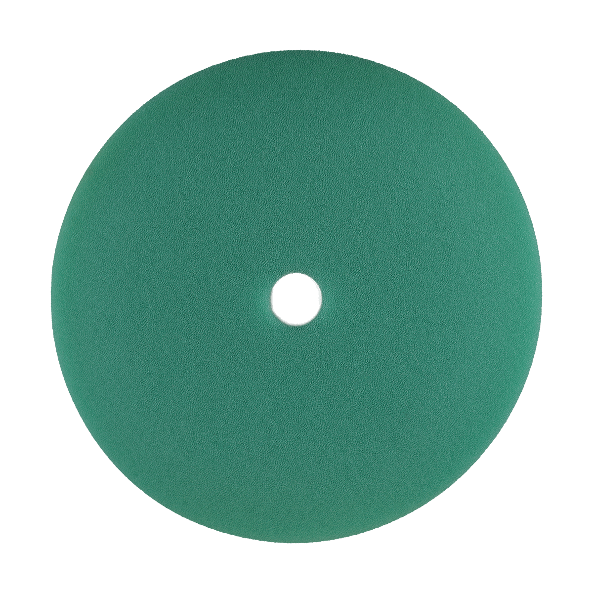 8540G - 8" Green Soft Curved Edge Foam Pad - Medium Cut