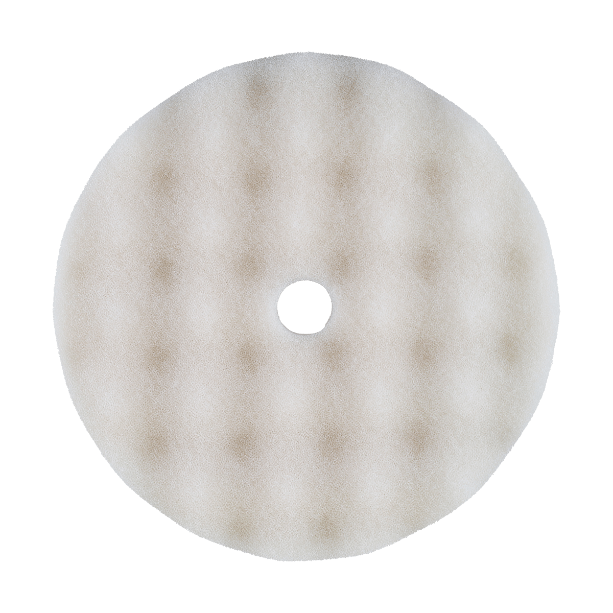 899FBW - 8" White Coarse Convoluted Foam Pad - Cutting