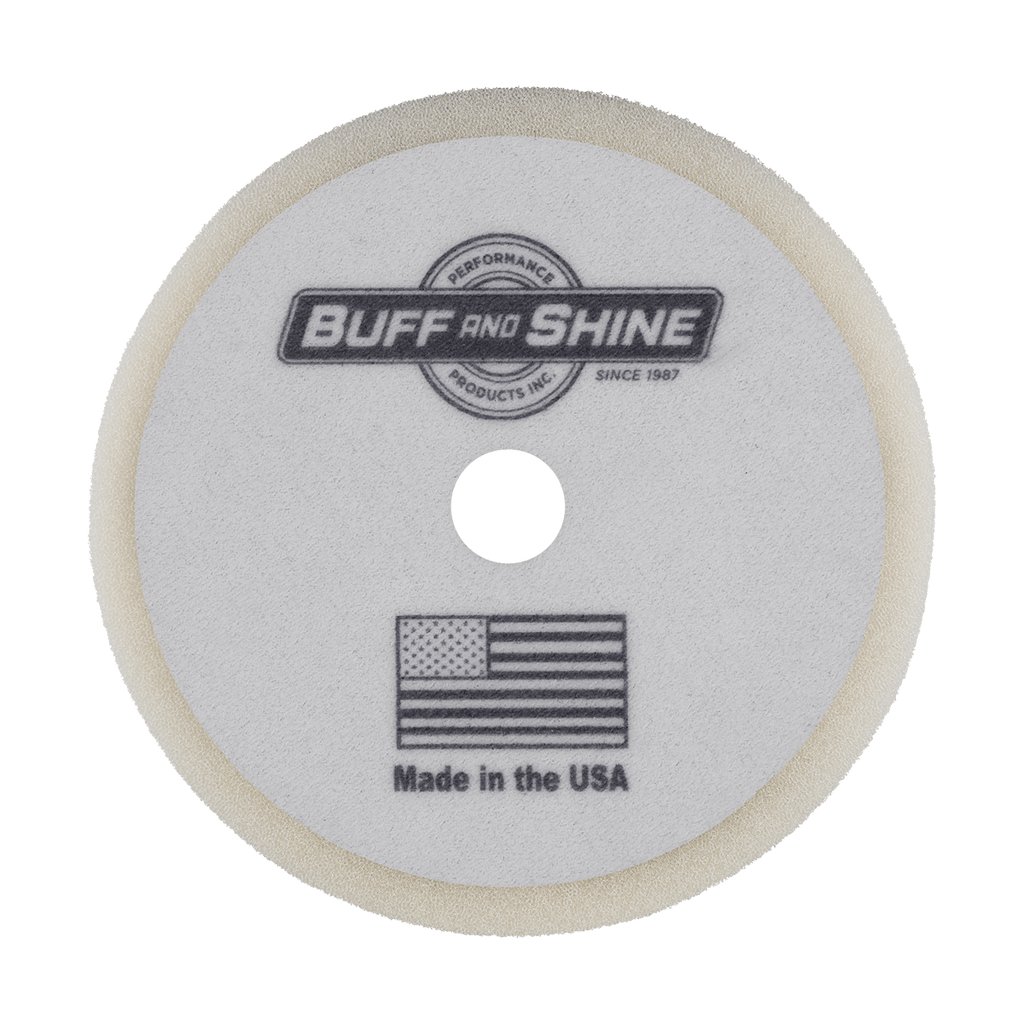 899FBW - 8" White Coarse Convoluted Foam Pad - Cutting