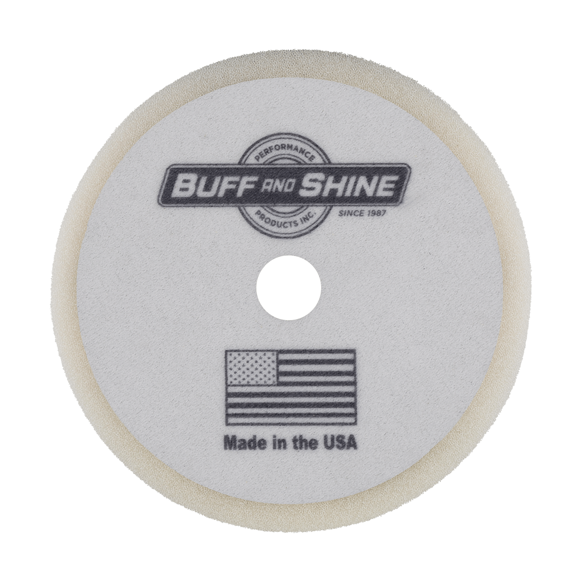 899FBW - 8" White Coarse Convoluted Foam Pad - Cutting