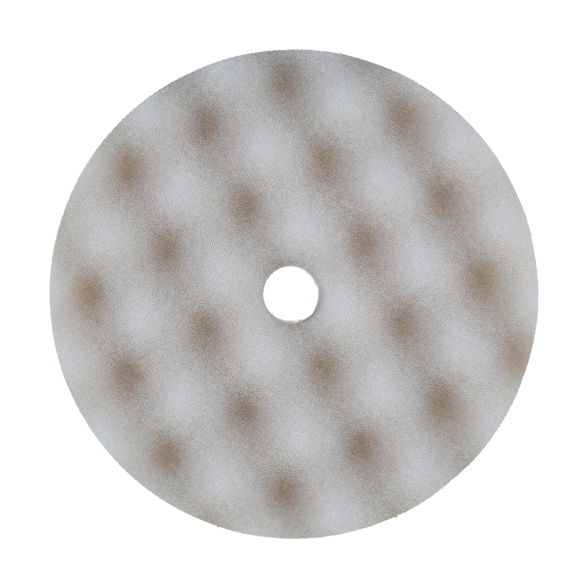 899WG - 8" White Coarse Convoluted Foam Pad - Cutting