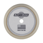 899WG - 8" White Coarse Convoluted Foam Pad - Cutting