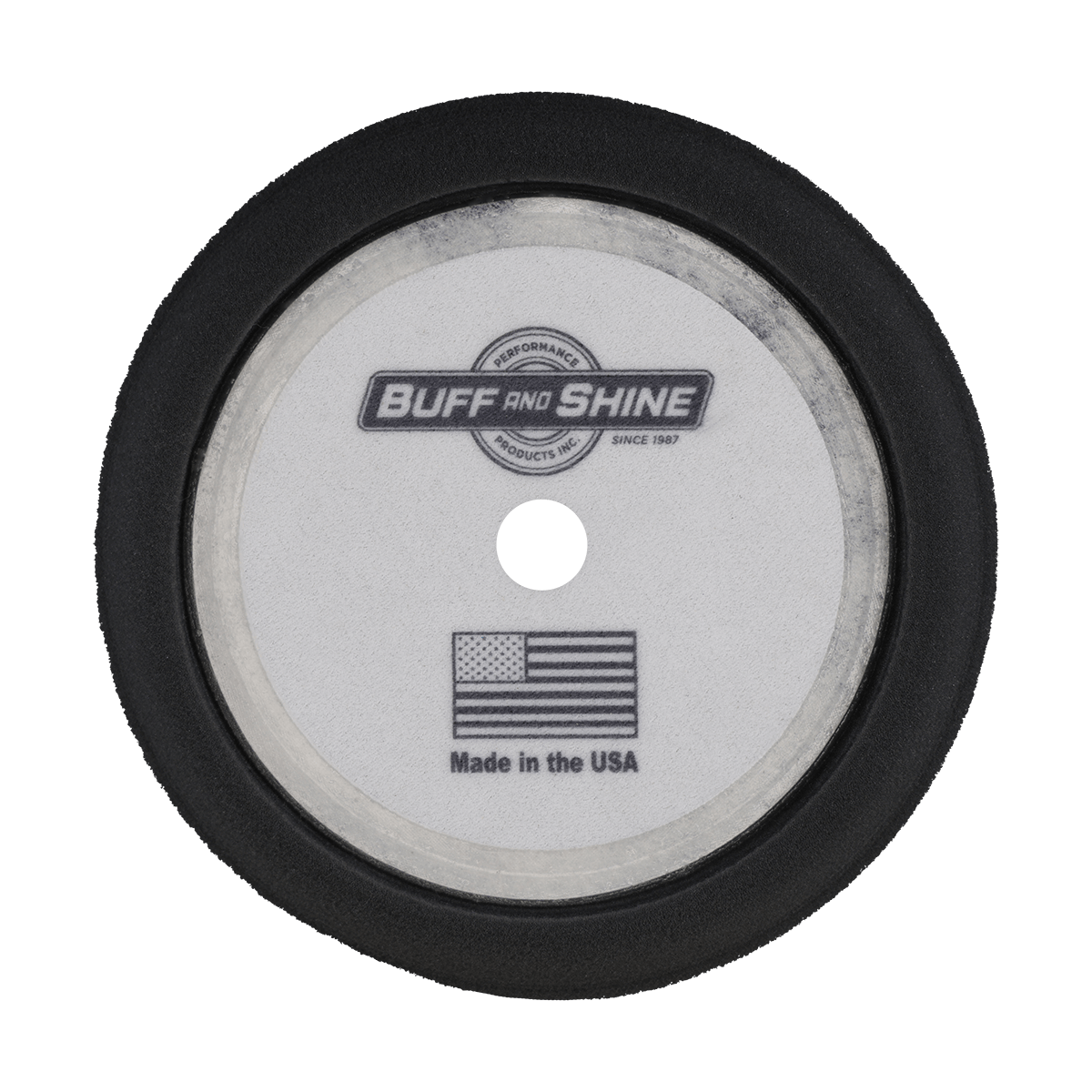 920G - 9" Black Soft Contour Foam Pad - Final Finishing
