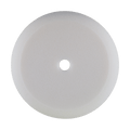 929G - 9" White Soft Contour Foam Pad - Final Finishing