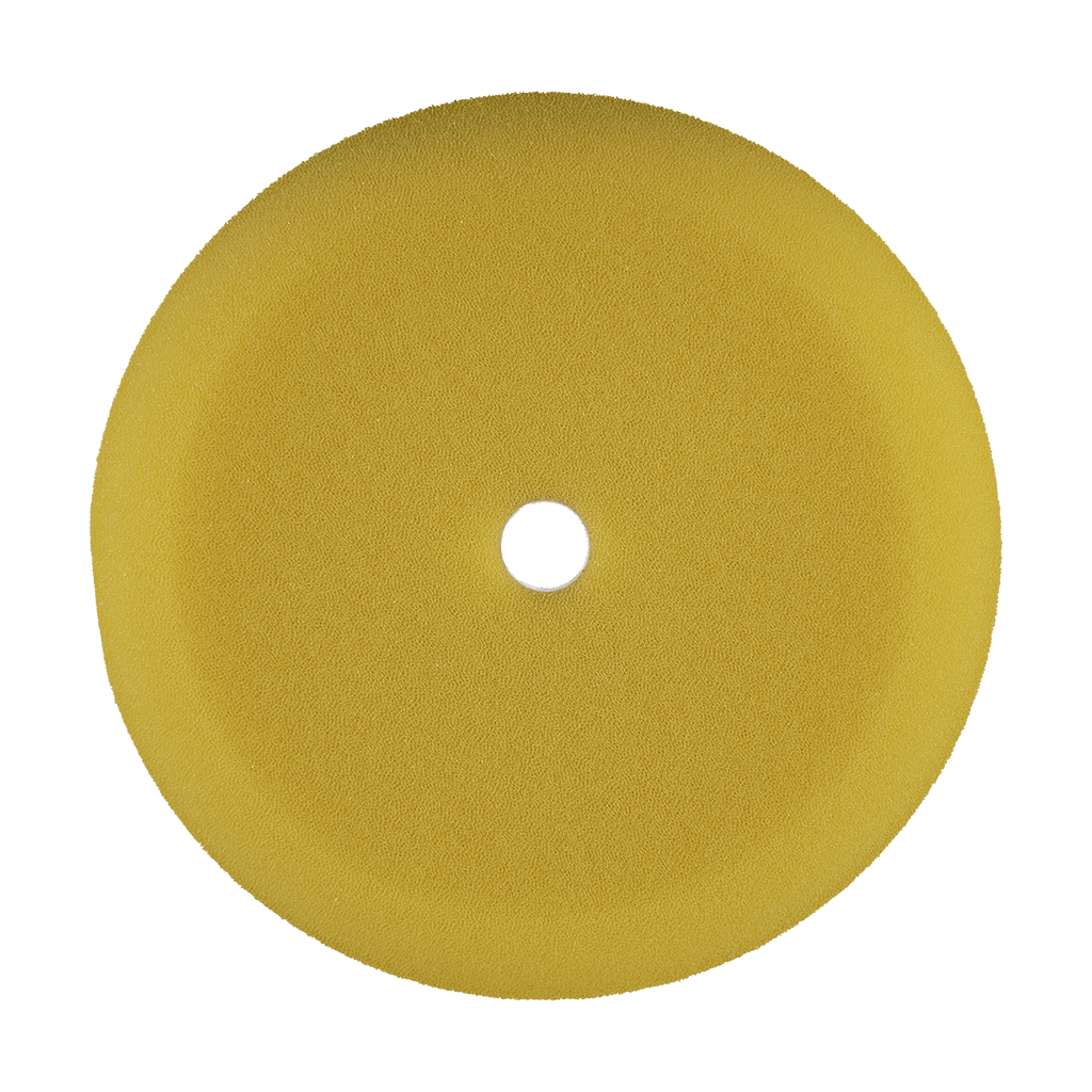 930G - 9" Yellow Soft Contour Foam Pad - Cutting
