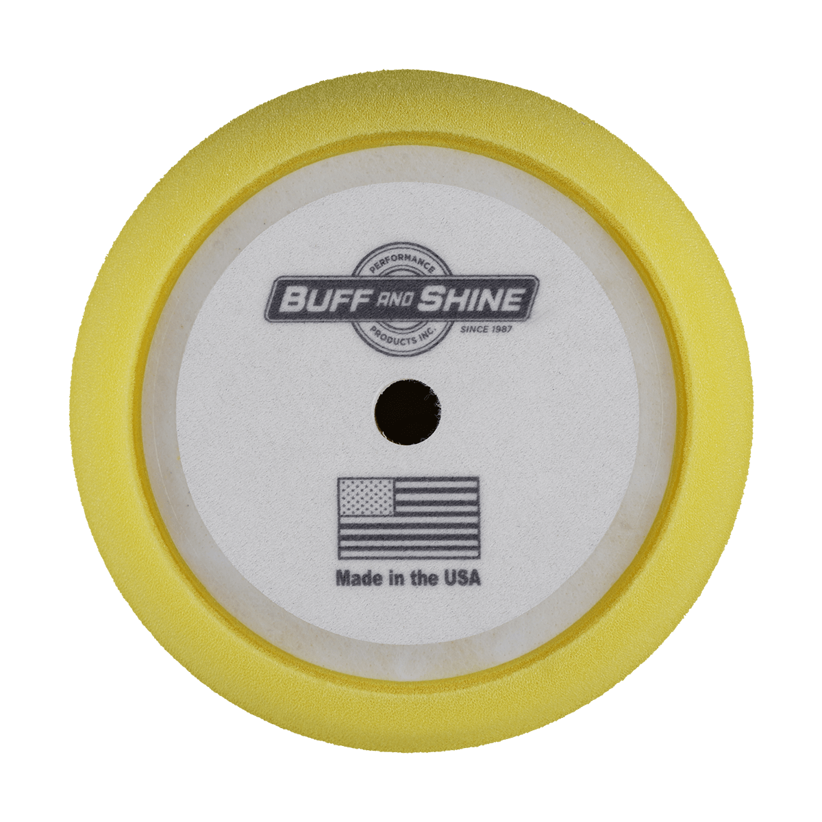 930G - 9" Yellow Soft Contour Foam Pad - Cutting