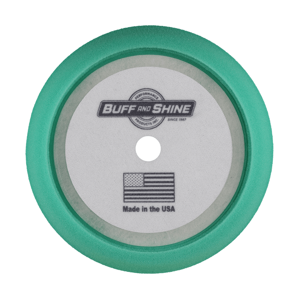 940G - 9" Green Soft Contour Foam Pad - Medium Cut