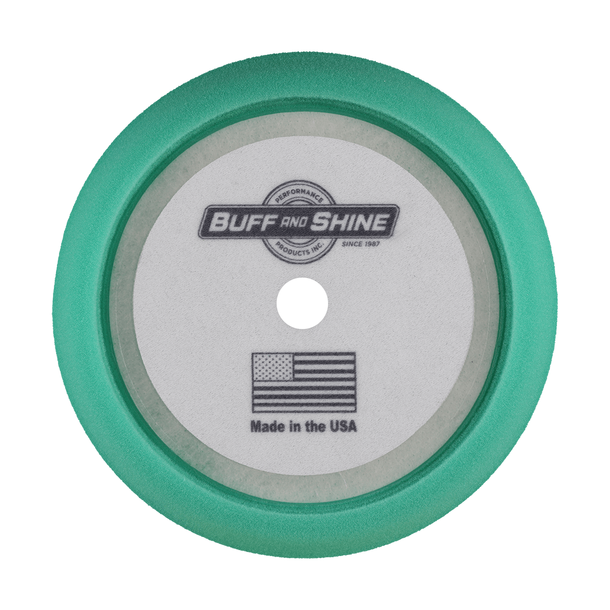 940G - 9" Green Soft Contour Foam Pad - Medium Cut