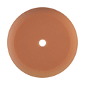 980G - 9" Orange High Density Contour Foam Pad - Heavy Polishing