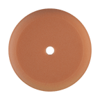 980G - 9" Orange High Density Contour Foam Pad - Heavy Polishing