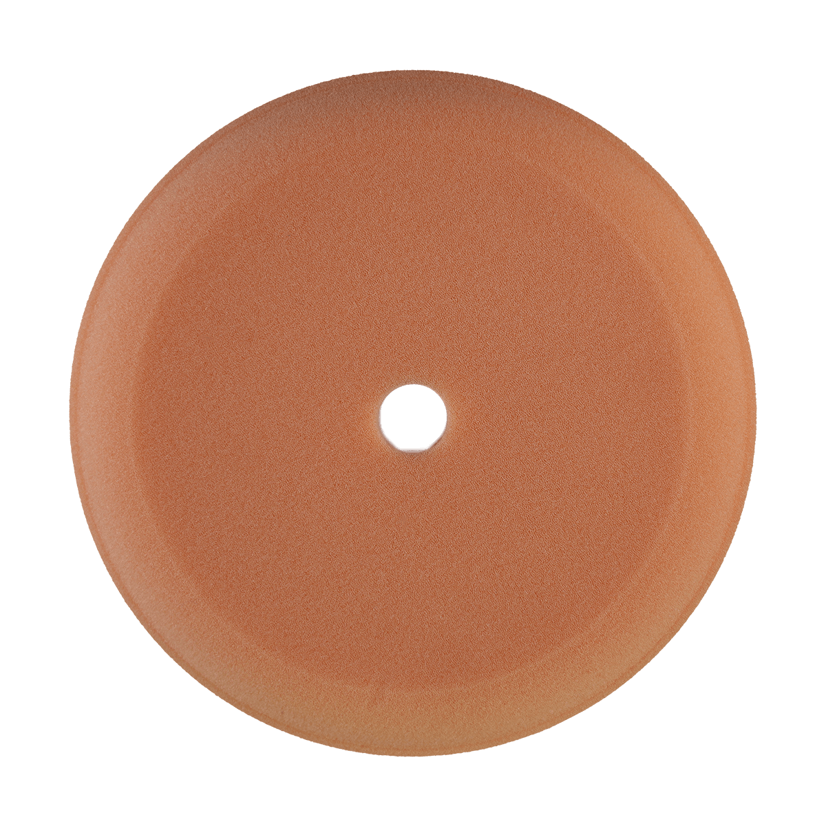 980G - 9" Orange High Density Contour Foam Pad - Heavy Polishing